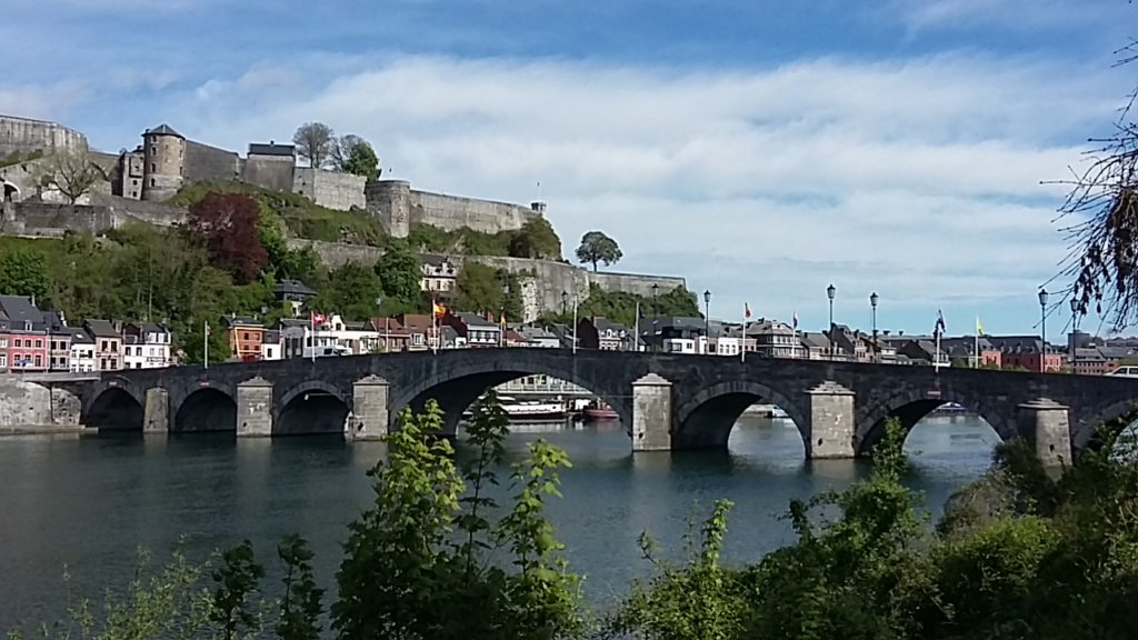 Namur Meuse river