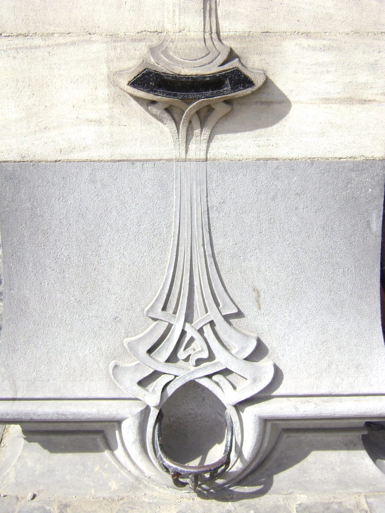 Art Nouveau mail box