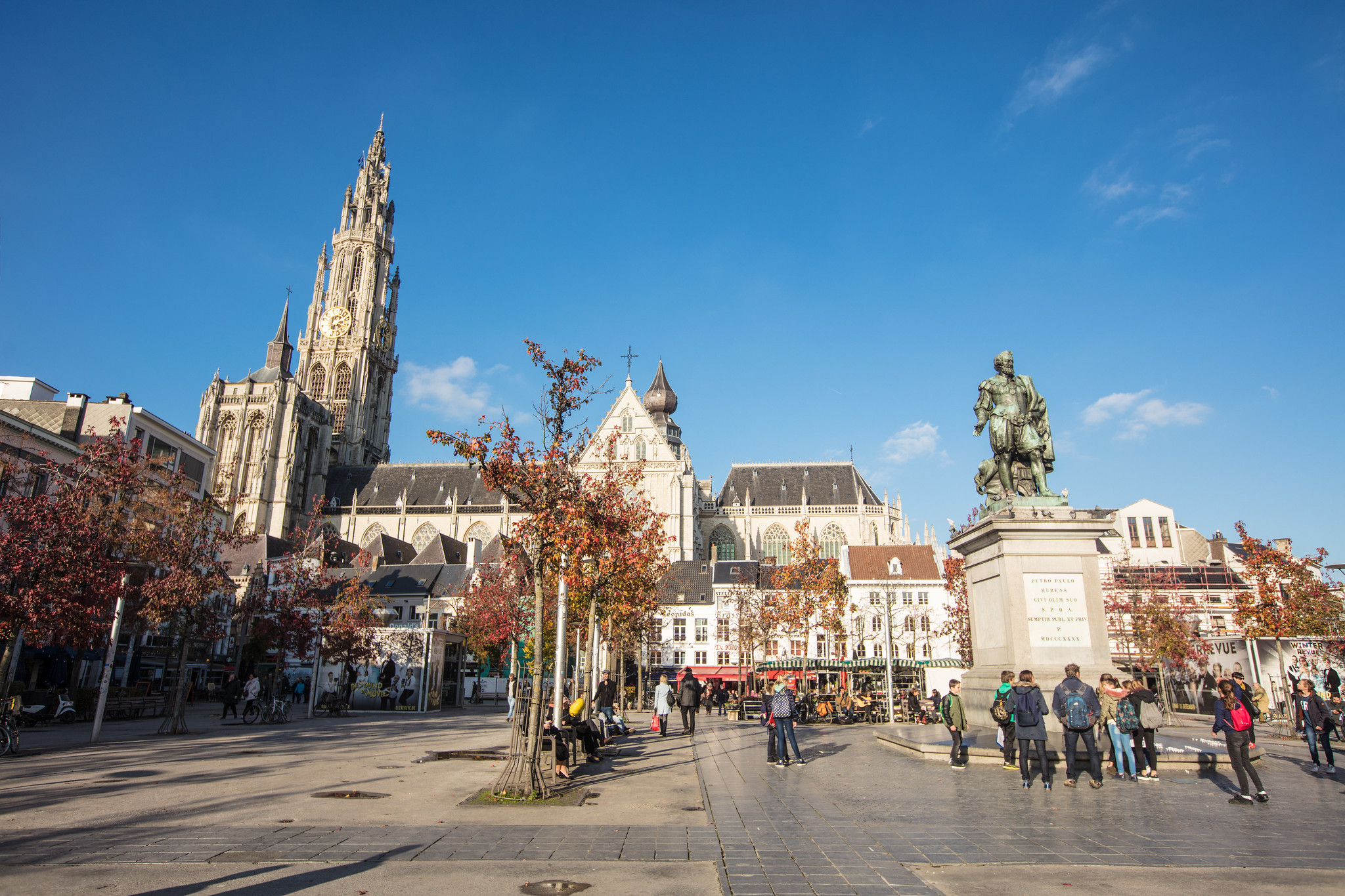 Antwerp cathedral and Rubens